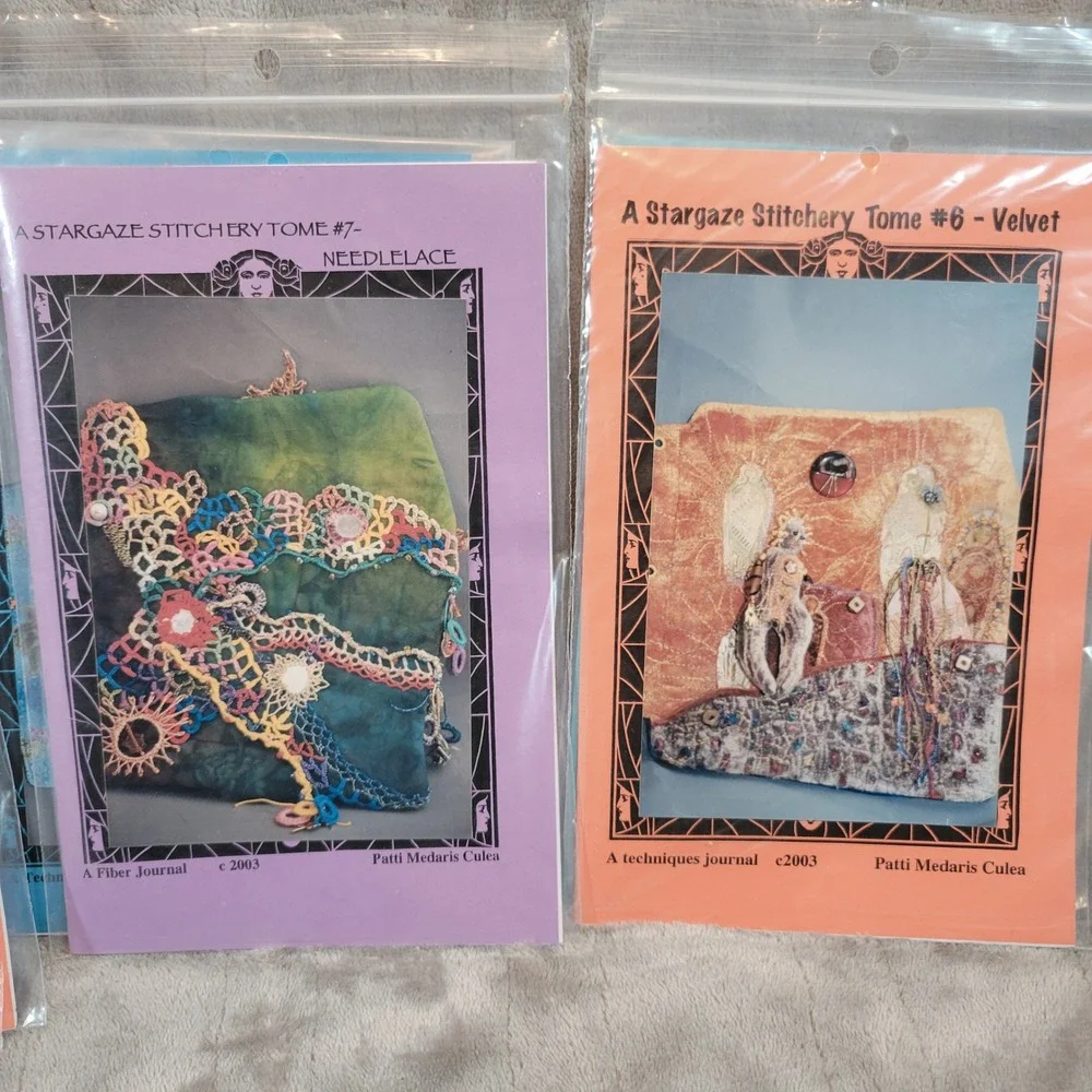 Patti‎ Medaris Culea Stargaze Stitchery Tome Patterns Set of 8 New Uncut